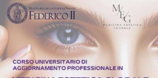 Aperte le iscrizioni al “Corso Universitario di Aggiornamento Professionale in Medicina Estetica Globale: dalle tecniche di base alla medicina rigenerativa” locandina