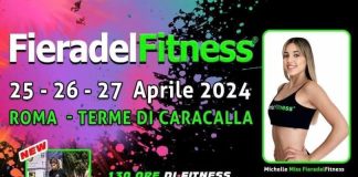 La Fiera del Fitness alle Terme di Caracalla, il 25, 26 e 27 Aprile locandina