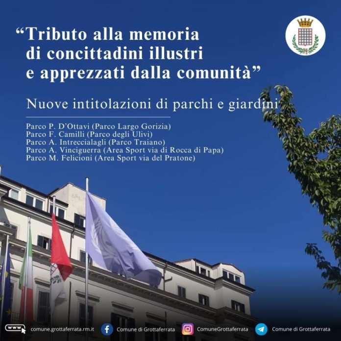 Intitolazione 2024 grottaferrata