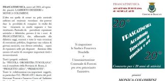 Concerto di FRASCATIMUSICA per i primi 20 anni di attività concertofrascatiinmusica15aprile2024