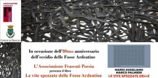 L’80esimo anniversario dell’eccidio delle Fosse Ardeatine locandina