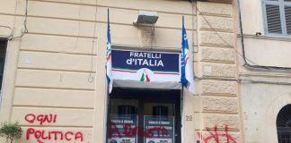 Genzano, vandalizzata sede di Fdi e Gioventù Nazionale sedefdivandalizzatagenzano