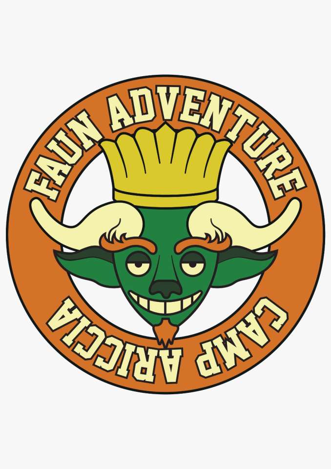 "Il “FAUN ADVENTURE CAMP ARICCIA” intende impegnarsi, nel suo ruolo di promotore dell’attività fisica e del divertimento, nel favorire un’esperienza caratterizzata dall’energia, la dinamicità e lo spirito competitivo, valori riscontrabili nello sport e in linea con le finalità del centro estivo comunale". simbolo