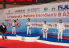 Primo posto per il Judo San Cesareo ai Campionati Italiani Esordienti A2