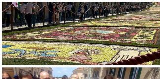 Infiorata Genzano, all’inaugurazione anche il vicesindaco metropolitano Sanna