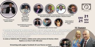 Luce Nuova sui fatti, la 32° puntata