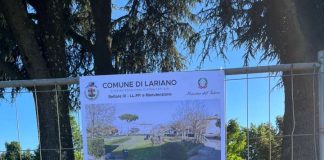 Lariano, manutenzione Parco Abba