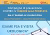 Presso l’Ospedale Regina Apostolorum e l’Ospedale Città di Aprilia parte la campagna di prevenzione del tumore alla prostata locandina