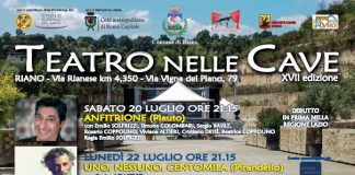 BCC Provincia Romana: sostiene la XVII edizione del “Teatro nelle Cave”, a Riano dal 20 al 28 luglio.