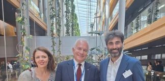 Eurodeputato Tarquinio accoglie a Strasburgo sindaco Grottaferrata