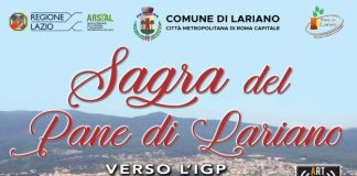 Sagra del pane di Lariano, il 30 e 31 agosto e il primo settembre si festeggerà uno dei prodotti di eccellenza del nostro territorio