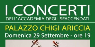 L’Ottetto per archi Op.20 di Mendelssohn e Souvenir de Florence di Ciaikovskij nella Sala Maestra di Palazzo Chigi ad Ariccia