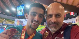 Emanuele Maira ai CTR Games di karate