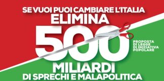 Raccolta firme per la legge di iniziativa popolare del Comitato Stiamo Uniti