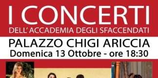 Il Settimino di Ravel e altre musiche dell’impressionismo francese al Palazzo Chigi di Ariccia per la Stagione Autunnale degli “Sfaccendati”