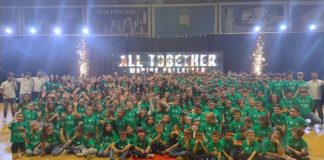 Marino Pallavolo, serata da urlo: palazzetto pieno e tante autorità per la presentazione della stagione