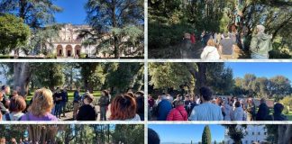 Quarantennale del Parco a Frascati, il racconto della visita al Giardino di Villa Falconieri
