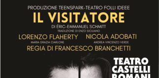 Lorenzo Flaherty al Teatro Castelli Romani con Il Visitatore