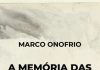 “A memória das nuvens”: Marco Onofrio tradotto e pubblicato in Brasile