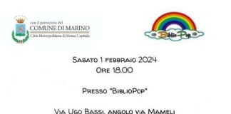Bibliopop, sabato primo febbraio libro dell’antropologo Riccardo Cecchini