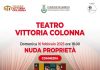 Al Teatro “Vittoria Colonna” di Marino va in scena “Nuda Proprietà”
