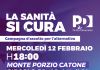 PD Monte Porzio Catone “Inizia la campagna di ascolto “La sanità si cura””