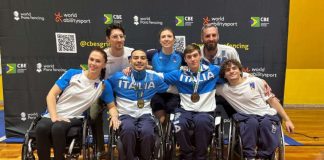 Frascati Scherma, Paolucci super nella tappa di Coppa del Mondo paralimpica: un oro e un bronzo