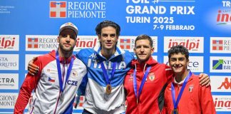 Frascati Scherma: un tris di terzi posti nella prova di Coppa del Mondo di fioretto a Torino