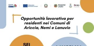 Ariccia, avvio del Progetto “Comitati Locali per l’Occupazione”