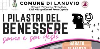 Lanuvio, il 15 marzo spazio al quarto appuntamento de “I pilastri del benessere”