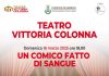 Al Teatro “Vittoria Colonna” di Marino Alessandro Benvenuti