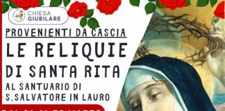 Roma, al Santuario di San Salvatore in Lauro arrivano le reliquie di Santa Rita da Cascia