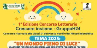Santa Maria delle Mole (Marino) – “Crescere Insieme”, dal GruppoH24 un concorso letterario per bambini