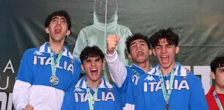 Frascati Scherma, cinque medaglie agli europei: Leonardo Reale bronzo individuale Under 20