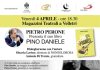 Pietro Perone a Velletri per presentare il suo libro su Pino Daniele