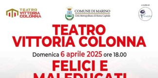 Al Teatro “Vittoria Colonna” di Marino “Felici e maleducati”