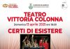 Al Teatro “Vittoria Colonna” di Marino andrà in scena la commedia “Certi di esistere”