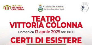 Al Teatro “Vittoria Colonna” di Marino andrà in scena la commedia “Certi di esistere”