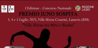 Danza a Lanuvio, aperte le iscrizioni alla prima edizione del Concorso Nazionale Premio “Iuno Sospita”