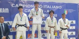 L’atleta romano Alessandro Ercoli è Campione d’Italia Cadetti A1 di Judo