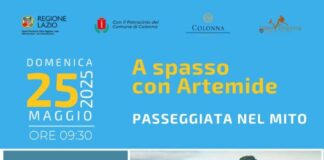 Visit Colonna, il 25 maggio “Passeggiata nel Mito, a Spasso con Artemide”