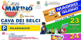 Marino Village 2025, dal 23 maggio al 1° giugno 10 giorni di festa a Cava dei Selci