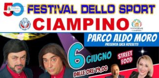 Ciampino, dal 6 all’8 giugno torna il Festival dello Sport 2025 al Parco Aldo Moro
