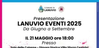 Lanuvio, Ass. Quadrana: “Il 21 maggio la presentazione del calendario degli eventi per l’estate 2025”