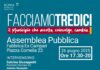 “Facciamo Tredici”, il Municipio che ascolta, coinvolge, cambia