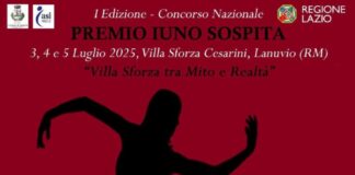 Danza a Lanuvio, ultimi giorni per iscriversi al Concorso Nazionale Premio “Iuno Sospita”