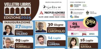 Estate con la letteratura, ecco il programma della IX edizione di “Velletri Libris”, serate speciali alla Casa delle Culture e della Musica