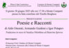 Lunedì 30 giugno la presentazione di Poesia e Racconti a Monte Compatri