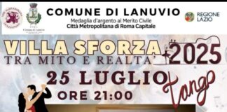 Lanuvio, l’estate si accende tra vino, musica e danza: a Villa Sforza arrivano “Flirtango” con Simone Di Pasquale e i “Musici Viatores”