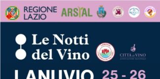 Lanuvio, il 25 e 26 luglio Villa Sforza Cesarini ospita Le Notti del Vino 2025